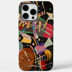 Coque iPhone 16 Pro Max Composition Kandinsky X Oeuvre Abstraite