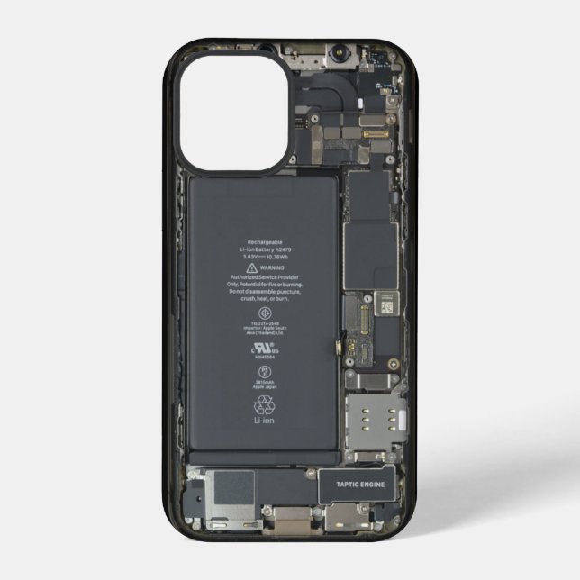 Coque iPhone Conception de conception interne (Verso)