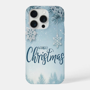 Conception de cristal de neige de Noël bleu doux e