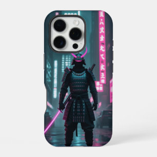 Coque iPhone 16 Pro Conception de design esthétique rétro / Cyberpunk