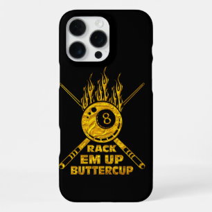 Coque iPhone 16 Pro Max Conception de la boule 8 flamboyante : Alignez-les