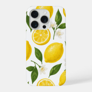 Conception de motif citron   Impression estivale d