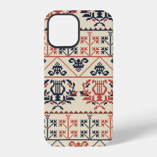 Coque iPhone 12 Conception de motif sans couture avec la Palestine