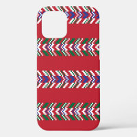 Conception de motif sans couture Chevron fair isle