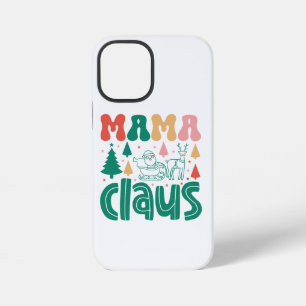 Coque iPhone 12 Mini Conception de Noël de Maman Noël-60097