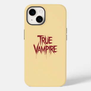 Coque Pour iPhone 14 Conception de texte sanglant gothique de vampire v