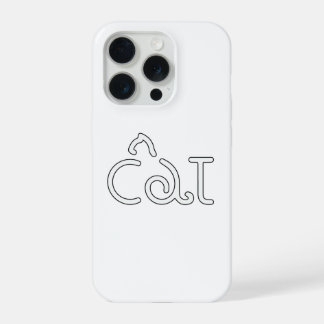 Conception de typographie de chat minimaliste – Ar