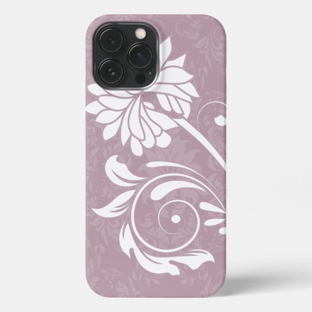 Coque iPhone  Conception des fleurs (Verso)