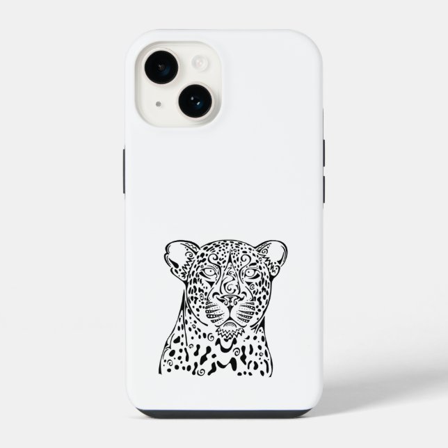 Coque iPhone Conception Léopard "Hosana” (Verso)