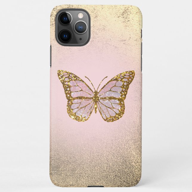 Coque iPhone conception papillon (Dos)