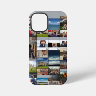Coque iPhone 12 Mini Concevez votre rêve personnalisable Collage photo