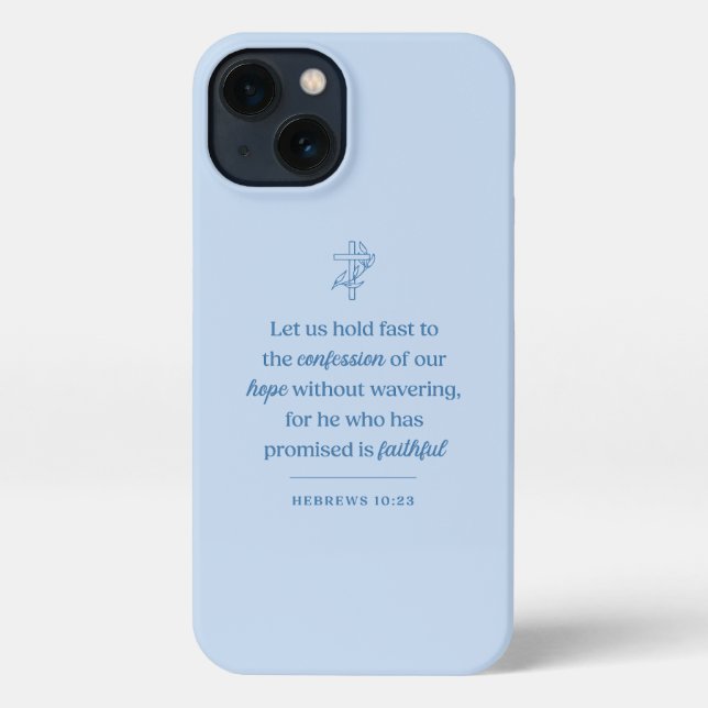 Coque iPhone Confession of Hope Christian (Verso)
