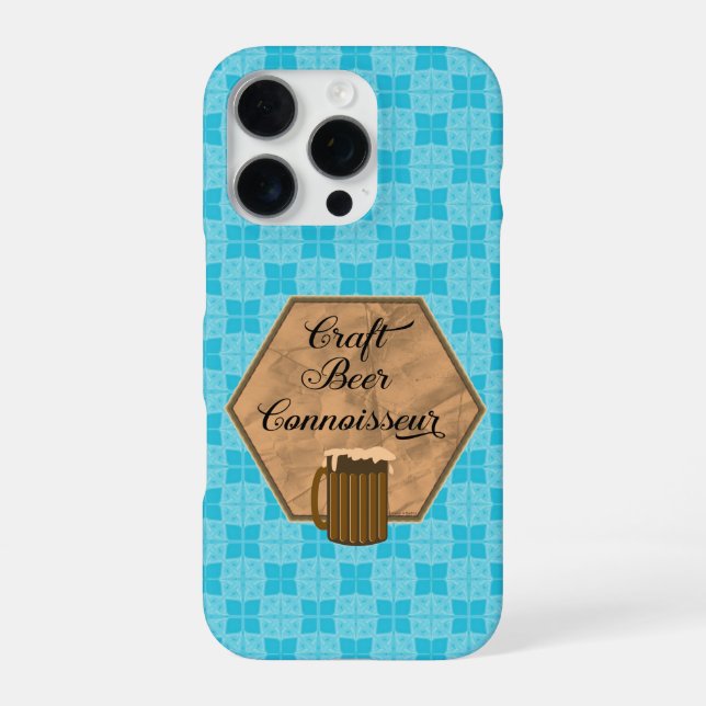 Coque iPhone Connaisseur de Bière Craft (Verso)