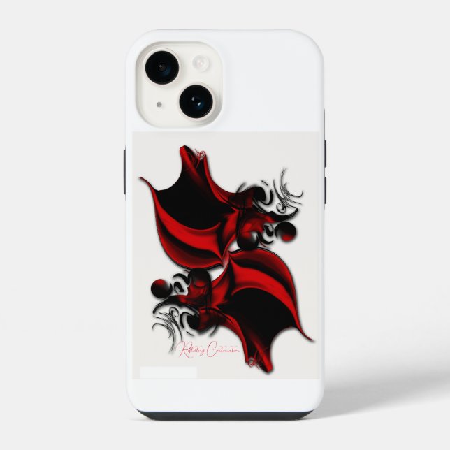 Coque iPhone "Continuation réfléchie", Boîtier Apple iPhone 14 (Verso)