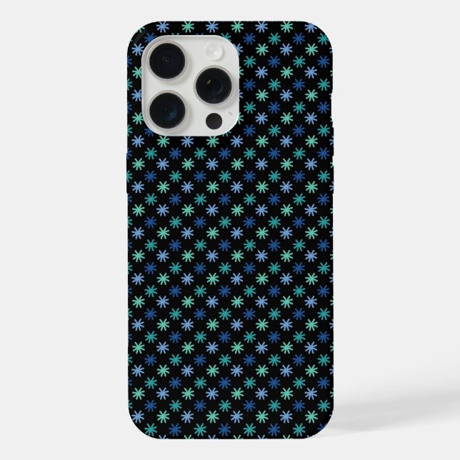 Coque iPhone Cool AsteriskS - Couleurs océaniques (Verso)