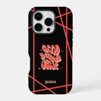Coque iPhone 16 Pro Cool Bandes positives uniquement personnalisables