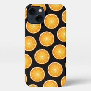 Etui iPhone 13 Cool Juicy Orange tranches de fruits motif sur noi
