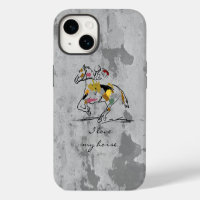 Coque-coque iphone de course à cheval