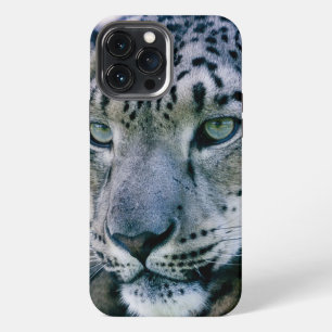Etui iPhone 13 Pro Max Coque-coque iphone Empreinte de léopard de neige