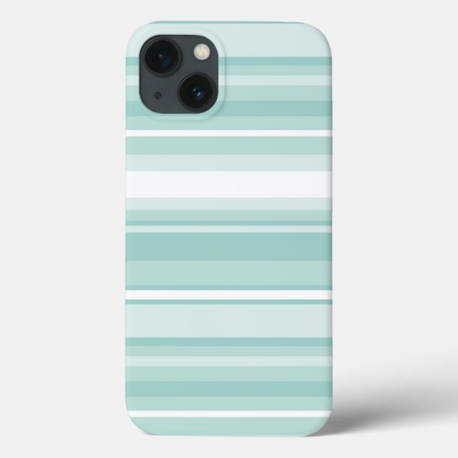 Coque iphone Coque-Mate à rayures vertes (Verso)