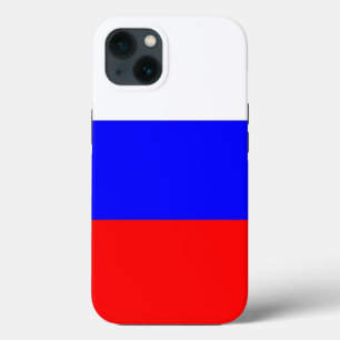 Etui iPhone 13 Coque-Mate de pomme patriotique, drapeau russe