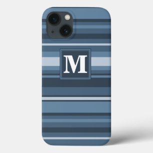 Coque iphone Coque-Mate gris monogramme