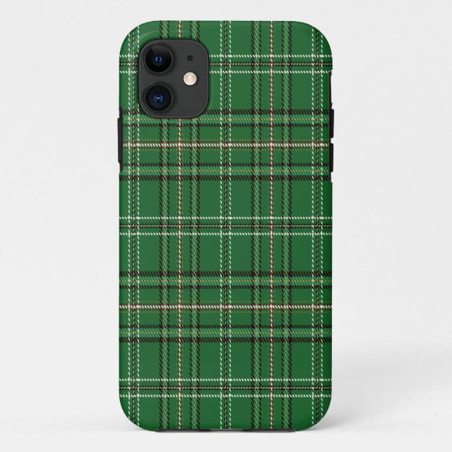 Coque iphone Coque Tartan Vert (Dos)