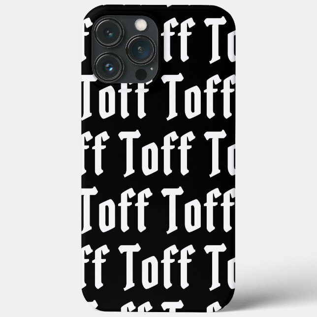 Coque iphone Coque Toff-Mate (Verso)