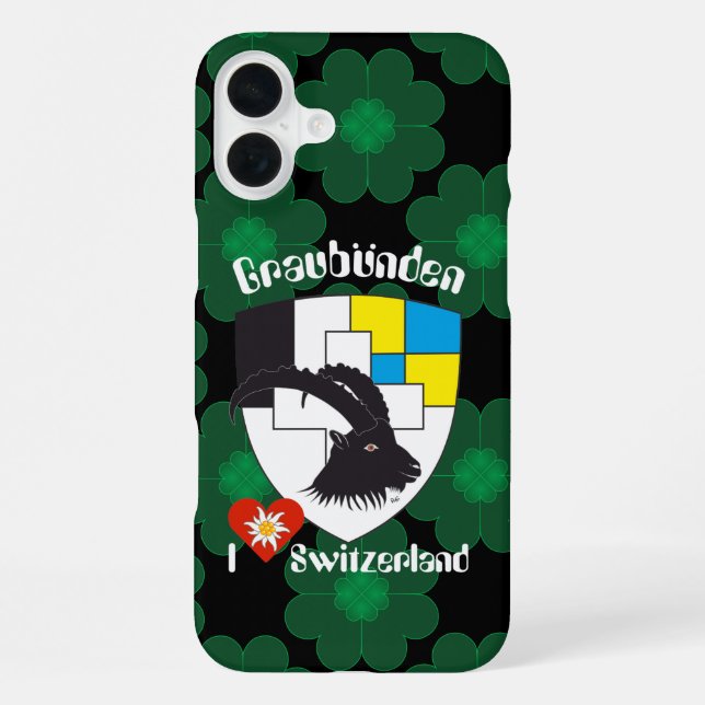Coque iPhone Coques iPhone des Grisons Grischun Grigioni (Verso)