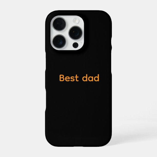 Coque iPhone Coques iPhone meilleur papa (Verso)
