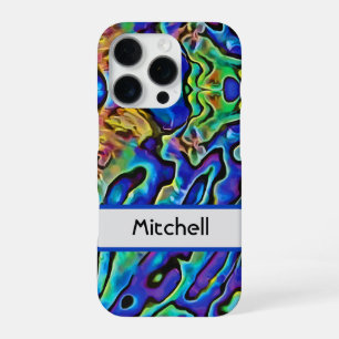 Coque iPhone 16 Pro Coquille de mer abalone iridescente