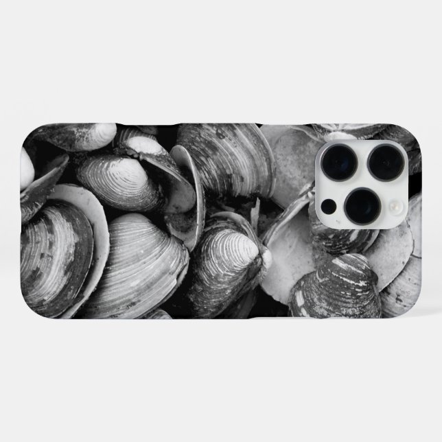Coque iPhone Coquilles dans la boue (Verso Horizontal)