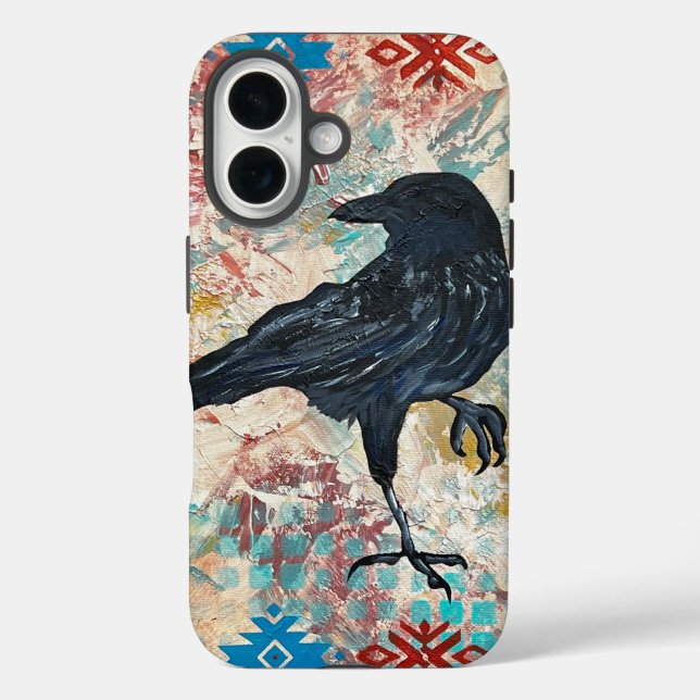 Coque iphone Corbeau (Verso)
