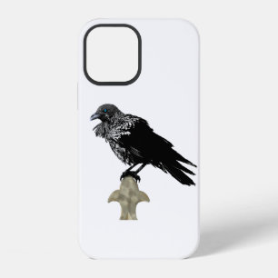 Coque iPhone 12 Corbeau tatoué