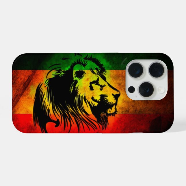 Coque iPhone cori rasta reggae graffiti (Verso Horizontal)
