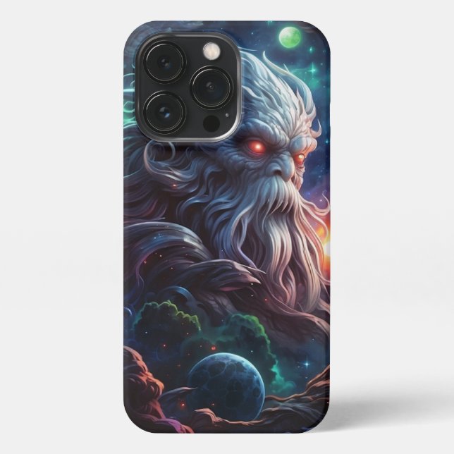 Coque iPhone Cosmic Oddities: Cthulhu (Verso)