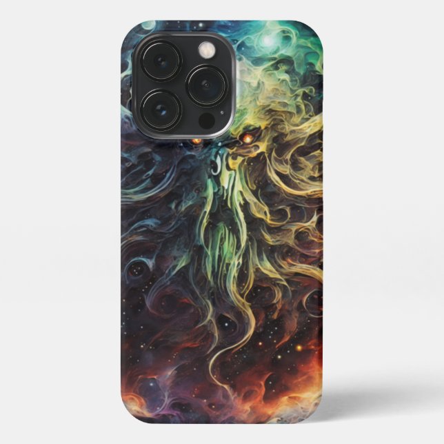 Coque iPhone Cosmic Oddities: Cthulhu (Verso)