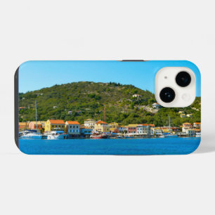 Coque Pour iPhone 14 Côte du port d'Antipaxos