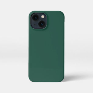 Etui iPhone 13 Mini Couleur solide verte Brunswick