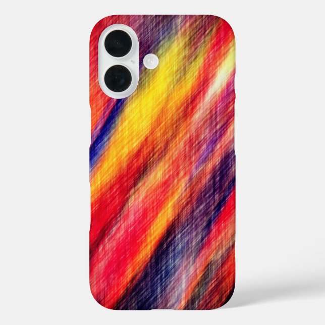 coque iphone couleur Sunset Art Abstrait (Verso)