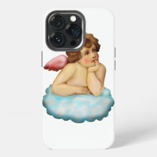 Etui iPhone 13 Pro Coupe de Nuage de Cupidon Ange