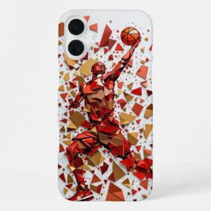 Coque iPhone 16 Plus Cour pénale - basket-ball