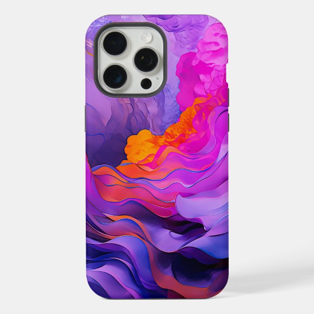 Coque iPhone "Courants éthérés" (Verso)