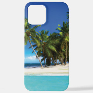 Coque iPhone 12 Pro Max coussin de jetée de plage exotique