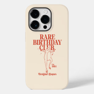 Coque Pour iPhone 14 Plus Coutume Leap Année Frog Leaper Rare Birday Club
