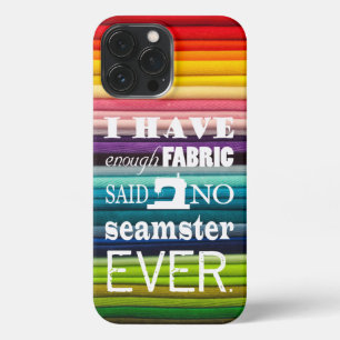 Etui iPhone 13 Pro Max Couture ・ Pas Assez Fabric Seamster Artisanat Life