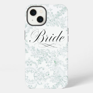 Etui iPhone 13 Couverture arrière en dentelle pour la mariée - Ca