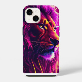 Coque Pour iPhone 14 couverture de l'iphone lion