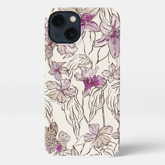 Coque iPhone Couverture iPhone Lily (Verso)