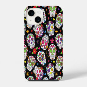 Coque Pour iPhone 14 Crâne de sucre Effrayant et effrayant bouillonneme